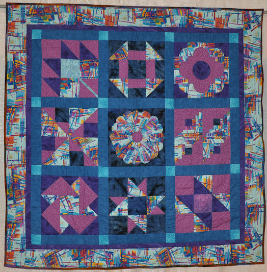 204. Sue Kadner • My Bright First Quilt!