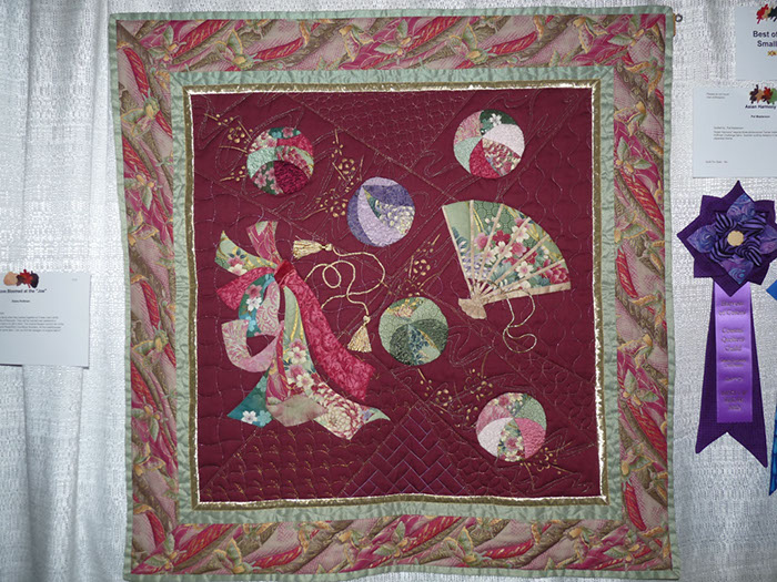 F14b Pat Masterson Asian Harmony Best of Show Small Quilt